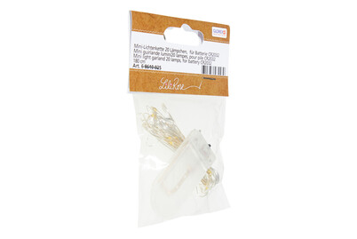 Image of Mini-Lichterkette 20 Lämpchen 180 cm für Batterie Cr2032 bei JUMBO