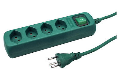 Image of Easy Steckleiste 1.5m grün 4xT13 Reset bei JUMBO