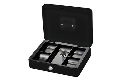 Image of MeroxSparbüchse 30mm Zylinderschloss mit 2 Schlüsseln - Schwarz bei JUMBO