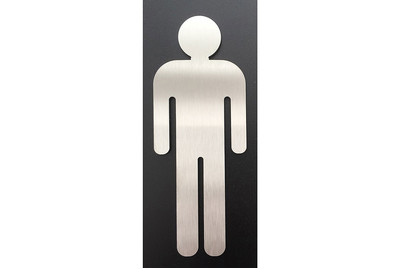 Image of Herren Symbol 120 mm Inox bei JUMBO