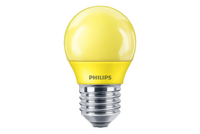 Image of Philips LED Kugel 15W E27 gelb matt