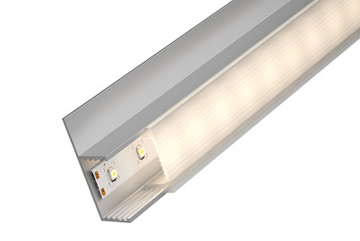 Image of Socle Profil mit Diffusor 100cm Alu eloxiert bei JUMBO