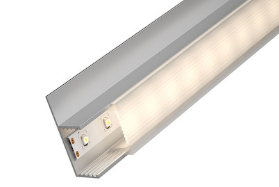 Image of Socle Profil mit Diffusor 200cm Alu eloxiert bei JUMBO