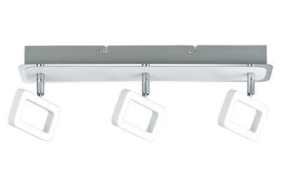 Image of Strahler Frame LED 3-flammig Weiß/Chrom bei JUMBO