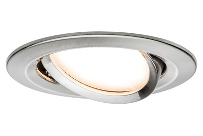 Image of Einbauleuchte LED Coin Slim Ip23 rund 6,8W Eisen bei JUMBO