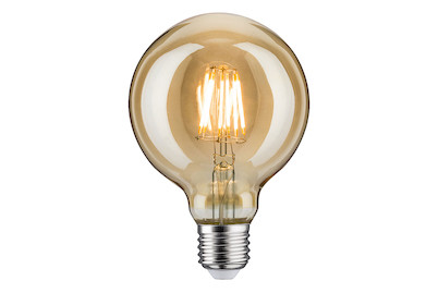 Image of LED Vintage-Globe 95 6W E27 Gold Goldlicht