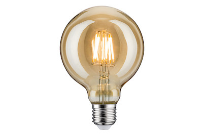 Image of LED Vintage-Globe 95 6W E27 Gold Goldlicht bei JUMBO