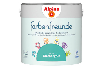 Image of Alpina Farbenfreunde Drachengrün 2.5L bei JUMBO