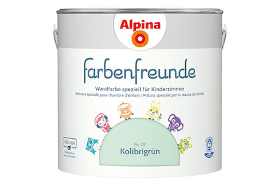 Image of Alpina Farbenfreunde Kolibrigrün 2.5L