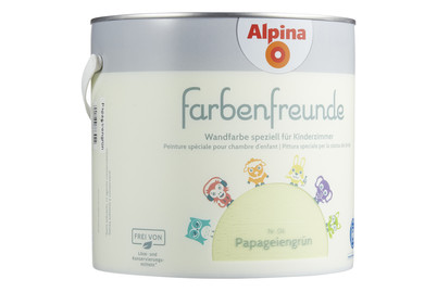 Image of Alpina Farbenfreunde Papageiengrün 2.5L bei JUMBO