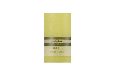 Image of Stumpenkerze raureif 78x150 freshgreen bei JUMBO