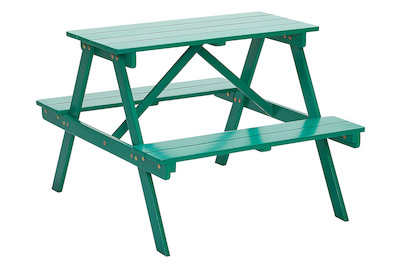 Image of Qualité & Prix Kid's World Picknic Bank, grün bei JUMBO