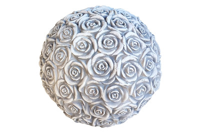 Image of Kugel Rosen Ø23x23CM grau bei JUMBO