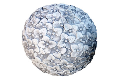 Image of Kugel Hortensien Ø23x23CM grau bei JUMBO