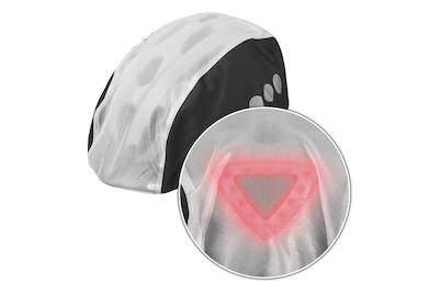 Image of Abus Velohelm Toplight 50-65cm, weiss-schwarz bei JUMBO