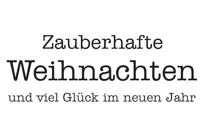 Image of Statement-Stempel Zauberhafte ... , 1,5x4cm, ...Weihnachten und viel... bei JUMBO
