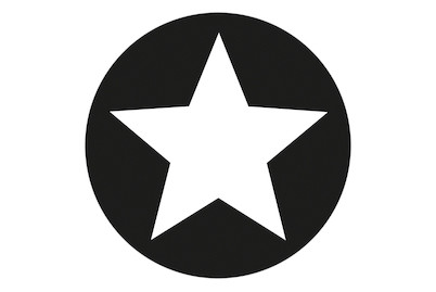 Image of Label Stern, 45mm ø, SB-Btl 1Stück bei JUMBO