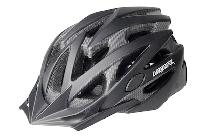 Image of Leopard Velohelm Spirit 58-61cm, schwarz-grau bei JUMBO