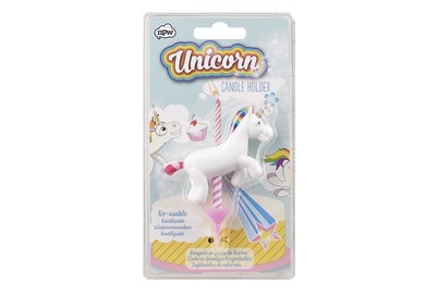 Image of Geburtstagskerzen-Halter Einhorn 1 Stück bei JUMBO
