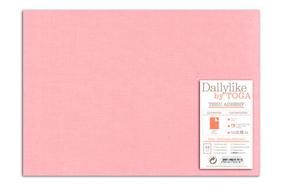 Image of Selbstklebender Stoff A4 - Rosa bei JUMBO