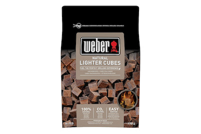 Image of Weber Anzündwürfel braun - ökologisch 48 Stück/ Packung bei JUMBO