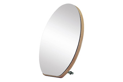 Image of Kleine Wolke Kosmetikspiegel , Multifunktional, mit Bambusrückseite