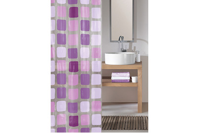 Image of Kleine Wolke Duschvorhang Sonny violett 180 x 200 cm bei JUMBO