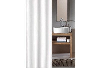 Image of Kleine Wolke Duschvorhang Sanna weiss 180x200 cm bei JUMBO