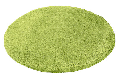 Image of Kleine Wolke Badteppich Relax Kiwigrün 60 cm rund bei JUMBO