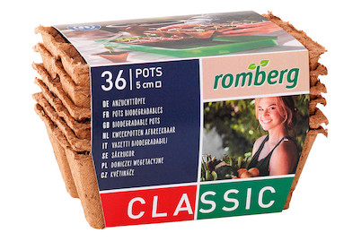 Image of Romberg Anzuchttöpfe eckig 5cm 36 Stück bei JUMBO