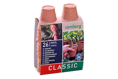 Image of Romberg Anzuchttöpfe rund 26 Stück 6cm bei JUMBO
