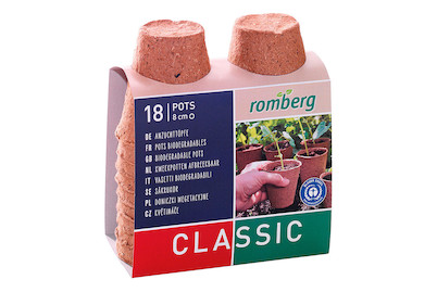 Image of Romberg Anzuchttöpfe rund 18 Stück 8cm bei JUMBO