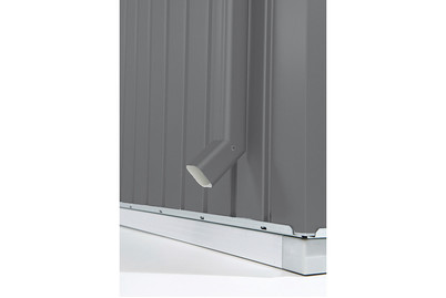 Image of Regenfallrohr-Set dunkelgrau-metallic zu AvantGarde, stahlblech bei JUMBO