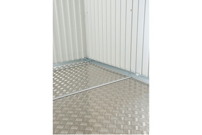 Image of Biohort Bodenplatte zu GHE Gr.2 (141.5 x 141.5 cm), aluminium silber bei JUMBO