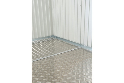 Image of Biohort Bodenplatte zu GHE Gr.3 (213.5 x 141.5 cm), aluminium silber bei JUMBO