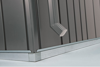 Image of Regenfallrohr-Set zu Europa, dunkelgrau-metallic bei JUMBO