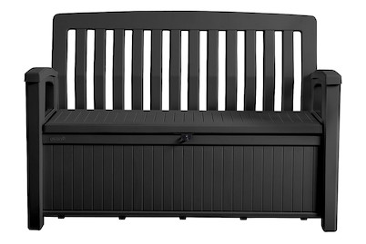 Image of Keter Patio Bench Box (132.7x63.5x89.5cm), grau bei JUMBO
