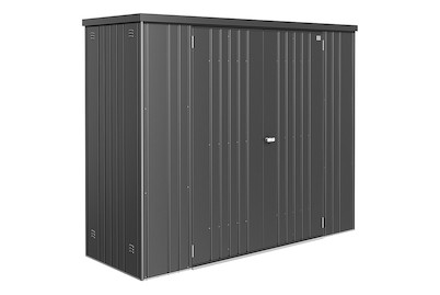 Image of Biohort Geräteschrank Gr. 230 (227x83x182.5cm), Stahlblech dunkelgrau-metallic bei JUMBO