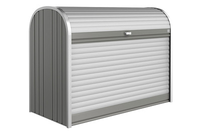 Image of Biohort Store Max Box Gartenkiste 160 (163x78x120cm), Stahlblech silber/quarzgrau bei JUMBO