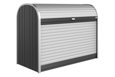 Image of Biohort Store Max Box Gartenkiste 160 (163x78x120cm), Stahlblech silber/dunkelgrau-metallic bei JUMBO