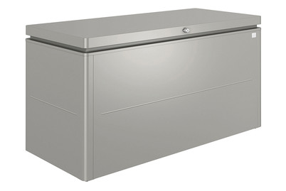 Image of Biohort LoungeBox Gartenkiste Gr. 160 (160x70x83.5cm), Stahlblech quarzgrau-metallic bei JUMBO
