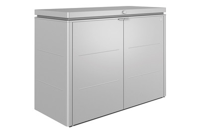 Image of Biohort HighBoard Gartenkiste 160 (160x70x118cm), Stahlblech silber-metallic bei JUMBO