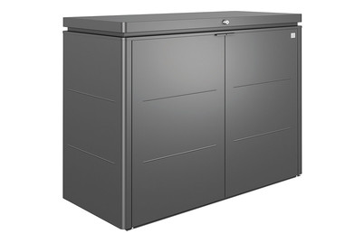 Image of Biohort HighBoard Gartenkiste 160 (160x70x118cm), Stahlblech dunkelgrau-metallic bei JUMBO