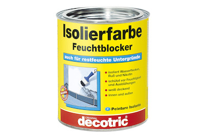 Image of decotric Isolierfarbe Feuchtblocker 750 ml