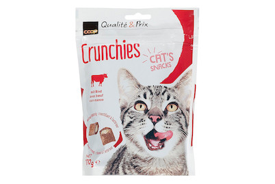 Image of Cat's Crunchies Katzensnack Rind