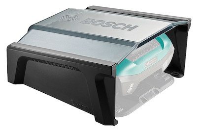 Image of Bosch Mähroboter Garage Indego 400 bei JUMBO