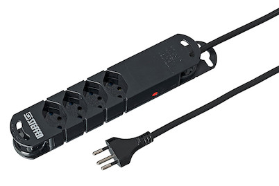 Image of Steckdosenleiste Steba Variabl 4xT13 mit Reset-Knopf bei JUMBO