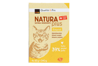 Image of Naturaplus Katzenfutter Ragout Huhn 4x85g bei JUMBO