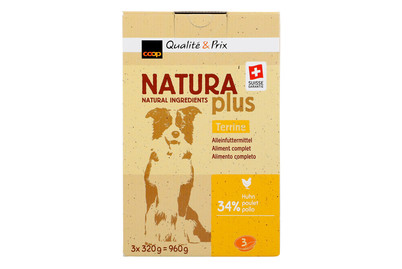 Image of Naturaplus Hundefutter Terrinen Huhn 3x320g bei JUMBO