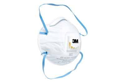 Image of 3M™ Maske für Handschleifen und Elektrowerkzeugarbeiten 8822Pro10, Ffp2, 10 Stück